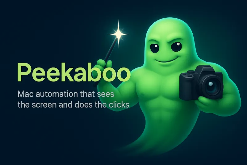Peekaboo:面向 macOS 的开源 AI 截图与自动化工具 Peekaboo:面向 macOS 的开源 AI 截图与自动化工具