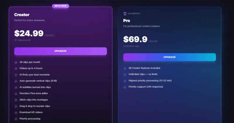 FragCut：AI驱动的游戏高光时刻自动剪辑与短视频生成平台