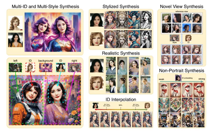 InstantID:零样本单图身份保留生成模型,秒级高保真 AI 人像创作工具 InstantID:零样本单图身份保留生成模型,秒级高保真 AI 人像创作工具