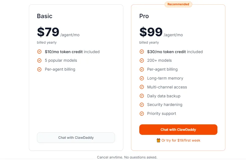 ClawDaddy:通过Telegram聊天极速部署OpenClaw AI代理的托管平台 ClawDaddy:通过Telegram聊天极速部署OpenClaw AI代理的托管平台