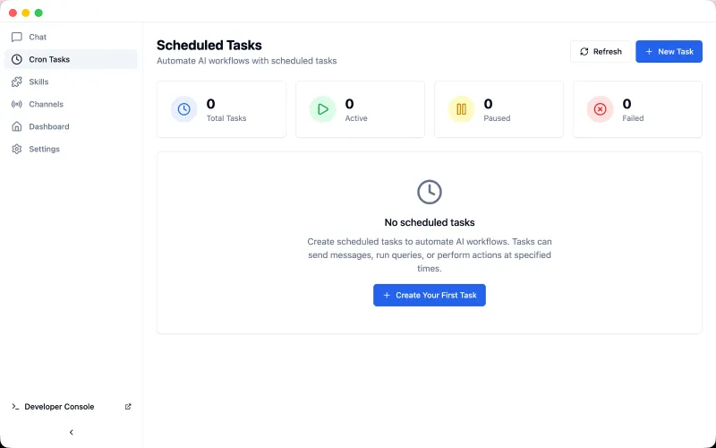 ClawX(跨平台AI智能代理桌面应用)