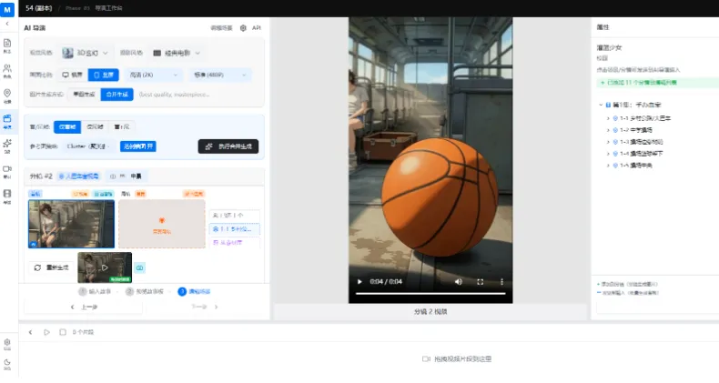魔因漫创（Moyin Creator）：AI 影视全流程生产工具，剧本一键批量生成短剧与动漫成片