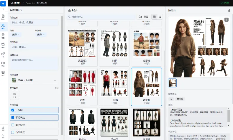 魔因漫创（Moyin Creator）：AI 影视全流程生产工具，剧本一键批量生成短剧与动漫成片