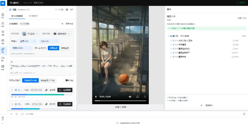 魔因漫创（Moyin Creator）：AI 影视全流程生产工具，剧本一键批量生成短剧与动漫成片