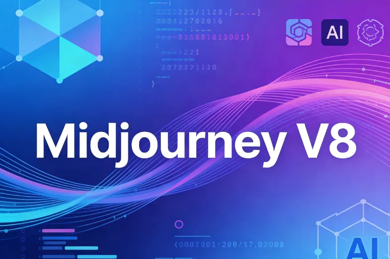 Midjourney V8：Midjourney推出的AI文生图与图生图旗舰创作工具