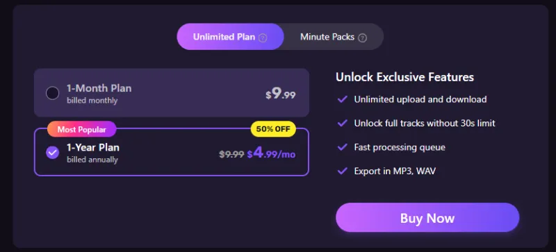 Coolo AI:免费在线AI人声移除与音轨分离工具 Coolo AI:免费在线AI人声移除与音轨分离工具