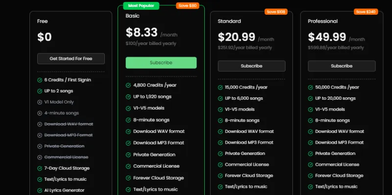 TryMusic AI:在线AI歌曲生成器,一键将文本歌词转为完整音乐 TryMusic AI:在线AI歌曲生成器,一键将文本歌词转为完整音乐