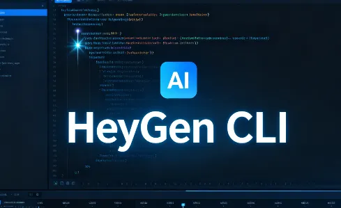 HeyGen CLI：HeyGen官方命令行工具，一键自动化生成与管理AI数字人视频