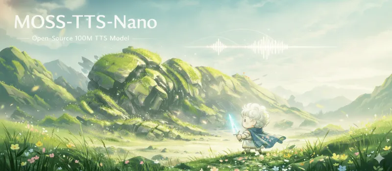 MOSS-TTS-Nano：轻量级多语言零样本TTS模型，CPU实时语音合成