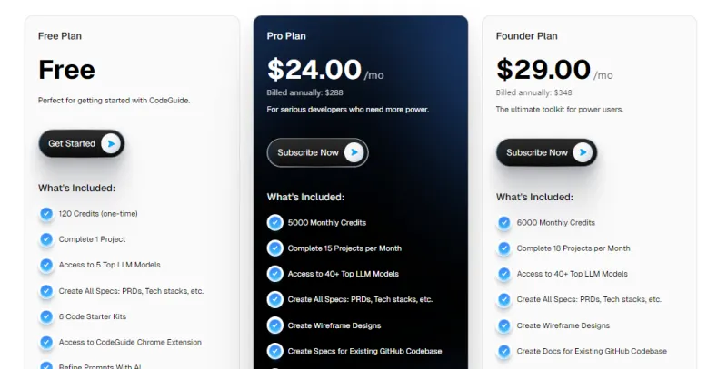 CodeGuide：AI编程项目智能文档生成与规划平台