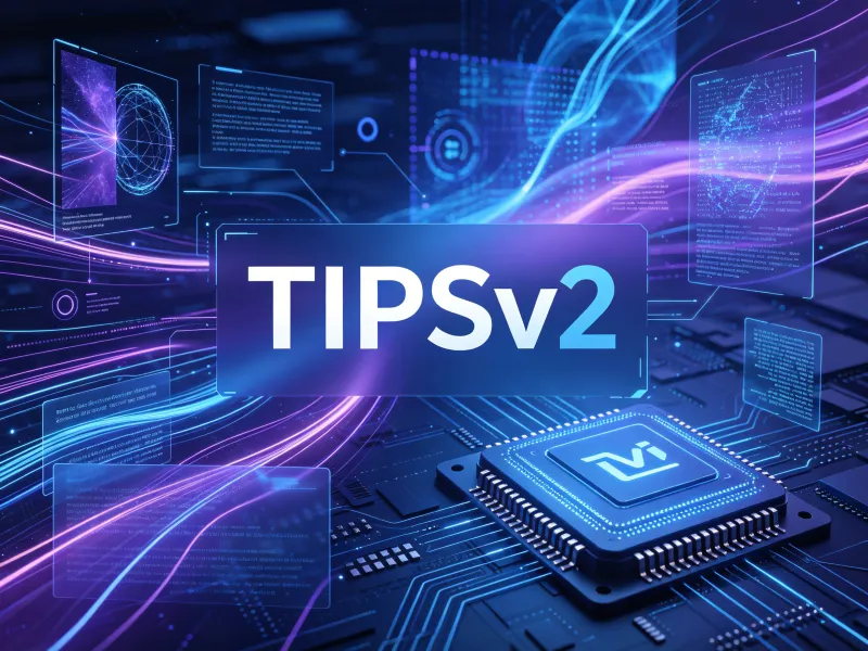 TIPSv2：谷歌 DeepMind 开源的多模态编码器，强化 Patch-Text 对齐与空间感知