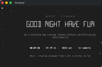 gnhf：AI驱动的Git仓库自动化编排工具，无人值守自动优化代码