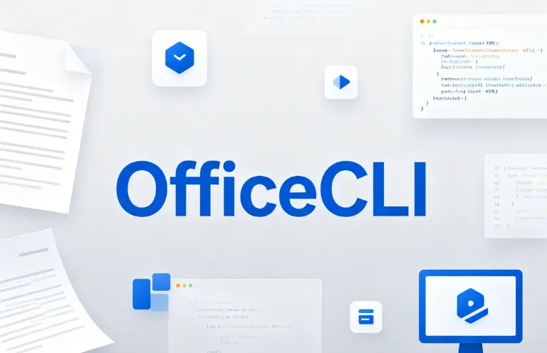 OfficeCLI：开源跨平台Office命令行自动化处理工具