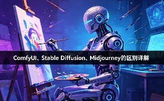 搞懂这 3 个 AI 绘图工具！ComfyUI、Stable Diffusion、Midjourney 区别详解