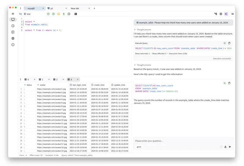 OpenHare:开源AI智能SQL桌面工具,跨平台数据库高效管理软件 OpenHare:开源AI智能SQL桌面工具,跨平台数据库高效管理软件