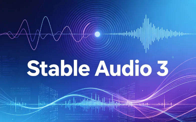 Stable Audio 3:开源AI音频生成模型,多风格音乐音效创作与音频修复工具 Stable Audio 3:开源AI音频生成模型,多风格音乐音效创作与音频修复工具