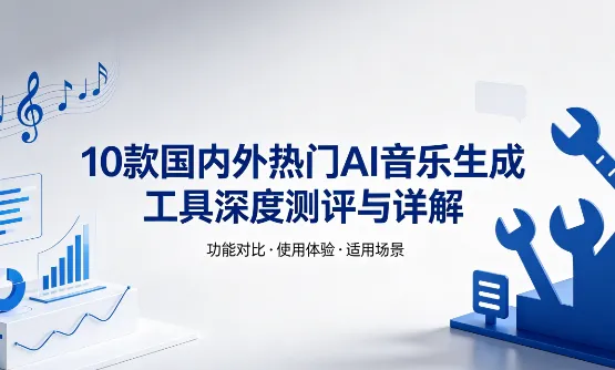 AI 音乐创作软件哪个好？10 款国内外热门 AI 音乐生成工具深度测评与详解