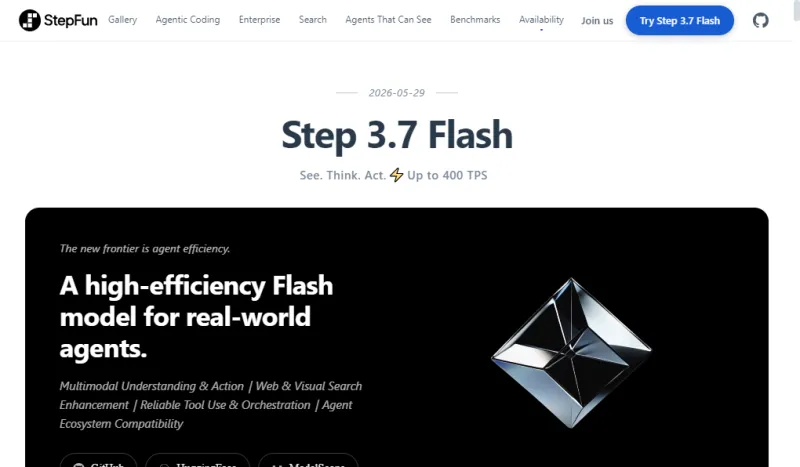 Step‑3.7‑Flash：阶跃星辰开源的原生多模态高速Agent大模型