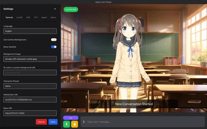 Open-LLM-VTuber:开源AI虚拟主播系统,支持离线语音交互与Live2D形象驱动 Open-LLM-VTuber:开源AI虚拟主播系统,支持离线语音交互与Live2D形象驱动