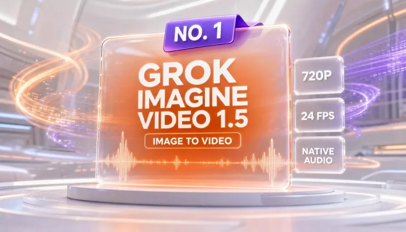 Grok Imagine Video 1.5:马斯克xAI推出的音画同步图生视频模型 Grok Imagine Video 1.5:马斯克xAI推出的音画同步图生视频模型