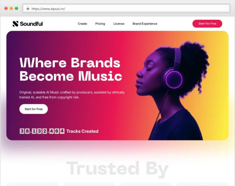 Soundful官网截图