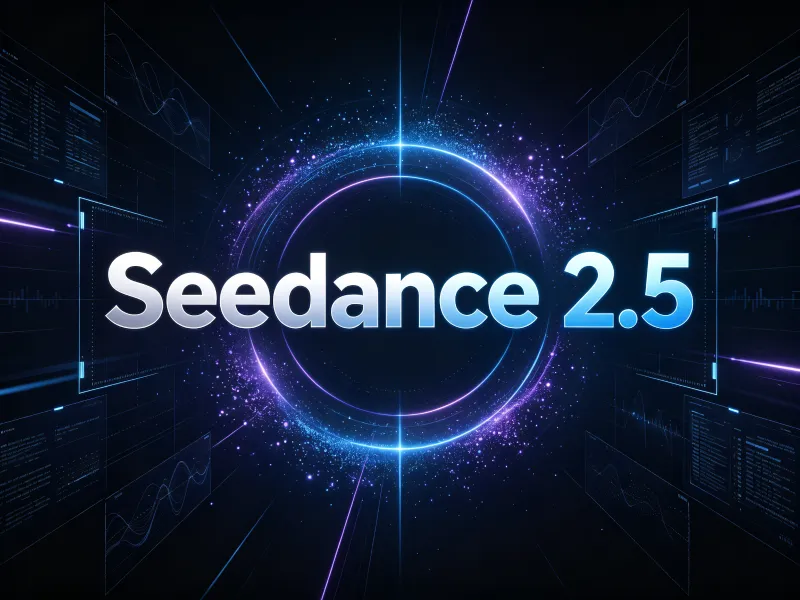 Seedance 2.5：字节跳动推出的最新长时长AI视频生成模型
