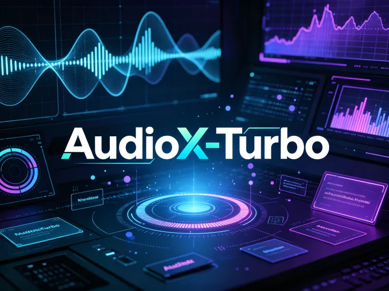 AudioX-Turbo：开源统一多模态音频生成框架，4 步极速文生音乐与视频配乐 AI 工具