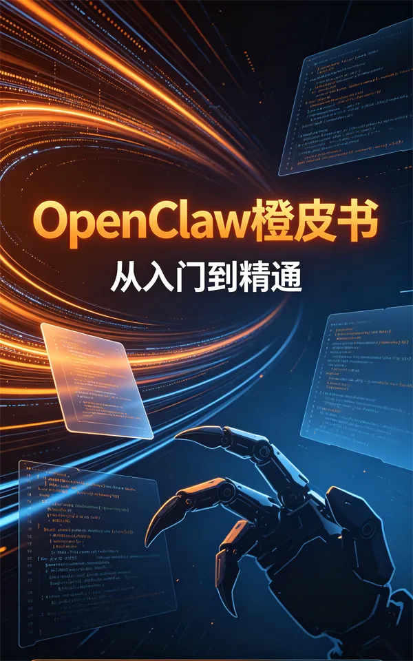OpenClaw橙皮书：从入门到精通封面