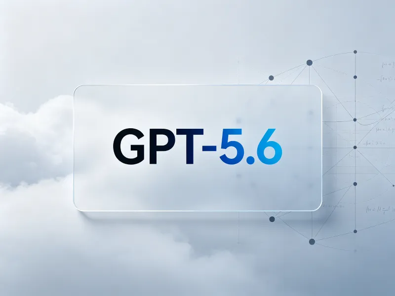 GPT-5.6：OpenAI最新发布的新一代大语言模型产品线