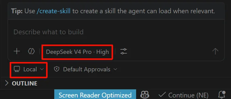 VS Code Copilot 接入 DeepSeek API 完整实操教程