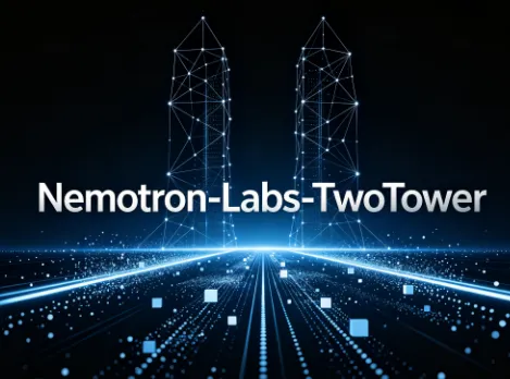 Nemotron-Labs-TwoTower：英伟达推出的开源高效批量文本扩散大语言模型