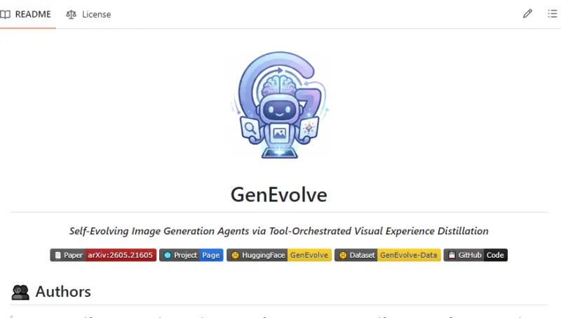 GenEvolve:美团联合港科大推出的自进化图像生成智能体开源框架 GenEvolve:美团联合港科大推出的自进化图像生成智能体开源框架