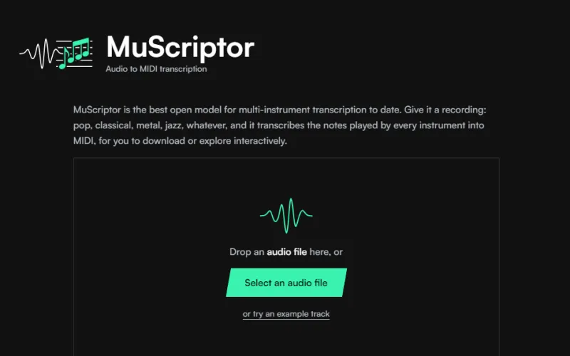 MuScriptor:开源AI多乐器音频转录模型,混音音乐自动识别生成多声部MIDI MuScriptor:开源AI多乐器音频转录模型,混音音乐自动识别生成多声部MIDI