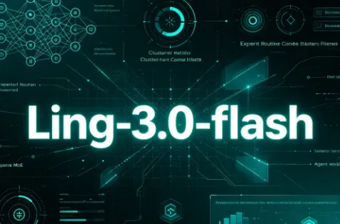 Ling-3.0-flash：蚂蚁百灵推出的MoE极速智能体大模型，低成本超长文本推理底座