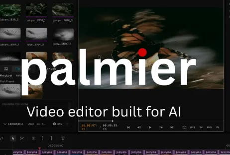 Palmier Pro：Mac开源AI视频编辑器，原生MCP智能体协同剪辑