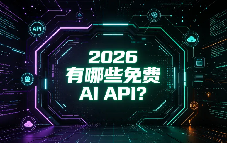 2026 有哪些免费 AI API?(图1)