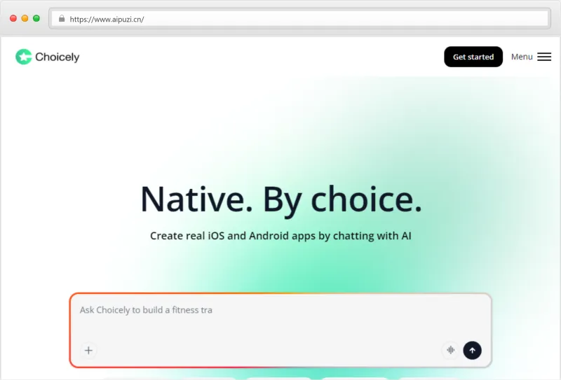 Choicely官网截图