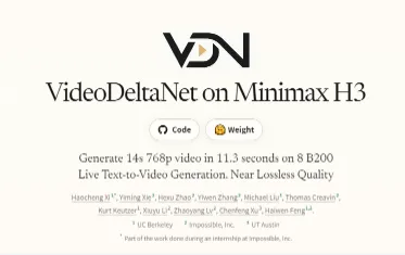 VDN-MiniMax-H3：基于MiniMax H3的视频生成加速开源项目