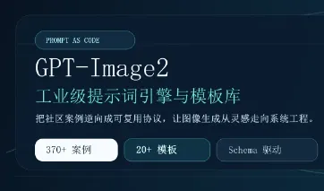 awesome‑gpt‑image‑2：面向GPT-Image2的开源提示词模板库与提示词引擎