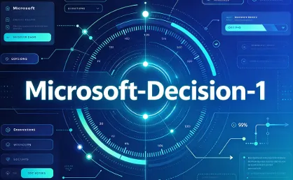 Microsoft-Decision-1：微软推出的专用结构化决策AI模型