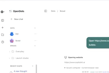 OpenDots：CopilotKit推出的OpenAI Dots开源替代智能体项目